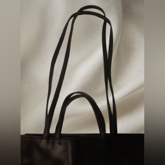 Telfar Matte Black Crossbody Shoulder Tote Hand Bag - Picture 2 of 16